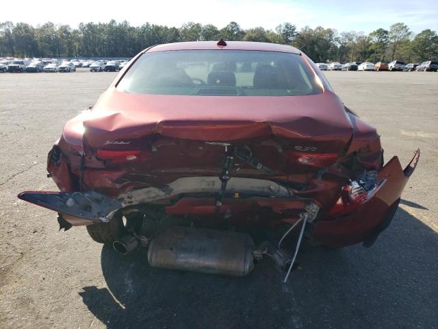 JN1BV7AP6FM335637 - 2015 INFINITI Q50 BASE RED photo 6