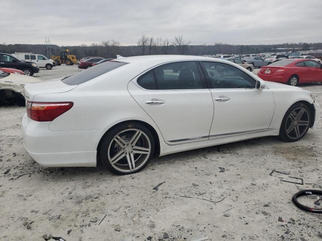 JTHBL5EF3A5100588 - 2010 LEXUS LS 460 WHITE photo 3