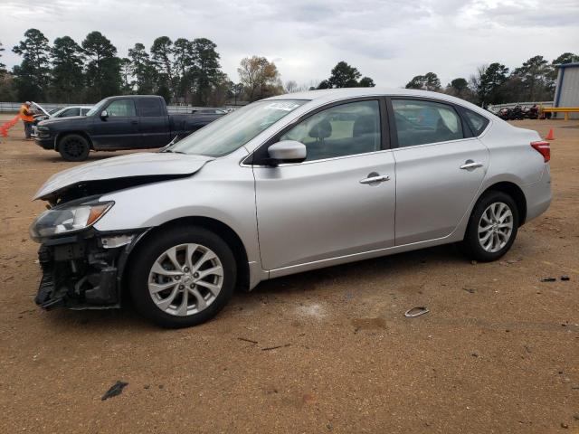 3N1AB7AP7KY314209 - 2019 NISSAN SENTRA S SILVER photo 1