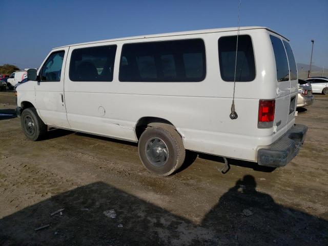 1FTSS34L38DA56981 - 2008 FORD ECONOLINE E350 SUPER DUTY VAN WHITE photo 2