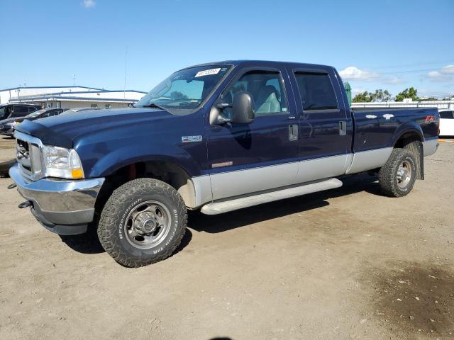 1FTSW31P64EA97895 - 2004 FORD F350 SRW SUPER DUTY BLUE photo 1