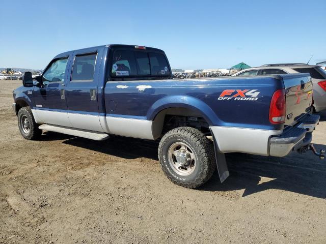 1FTSW31P64EA97895 - 2004 FORD F350 SRW SUPER DUTY BLUE photo 2