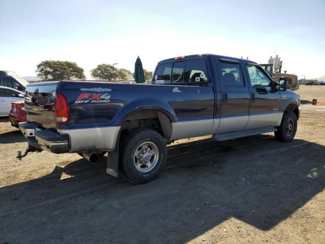 1FTSW31P64EA97895 - 2004 FORD F350 SRW SUPER DUTY BLUE photo 3