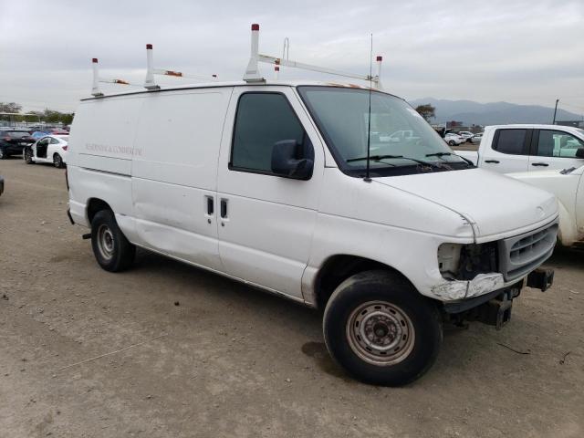 1FTRE14283HB73863 - 2003 FORD ECONOLINE E150 VAN WHITE photo 4