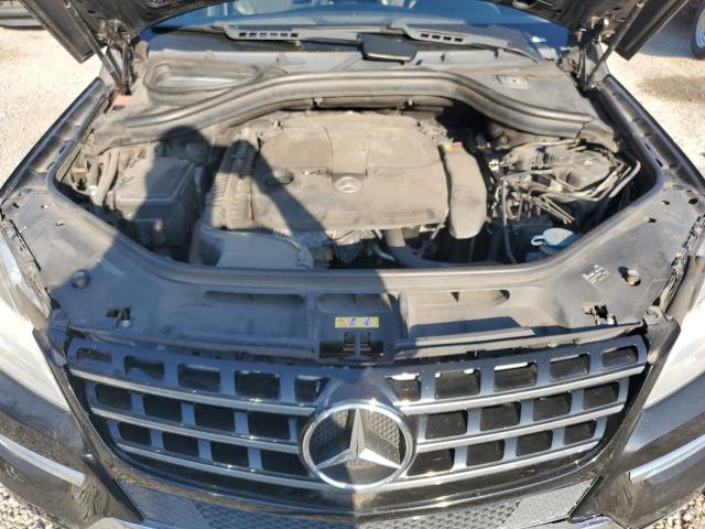 4JGDA5HB8CA071667 - 2012 MERCEDES-BENZ ML 350 4MATIC BLACK photo 12