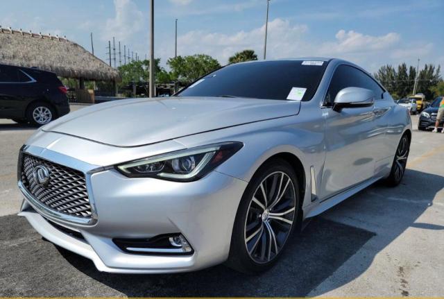 JN1EV7EK4HM363600 - 2017 INFINITI Q60 PREMIUM SILVER photo 2