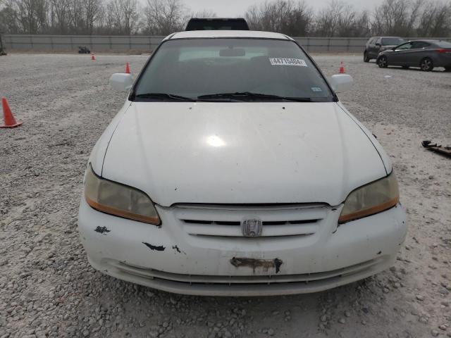 JHMCG56491C006202 - 2001 HONDA ACCORD LX WHITE photo 5