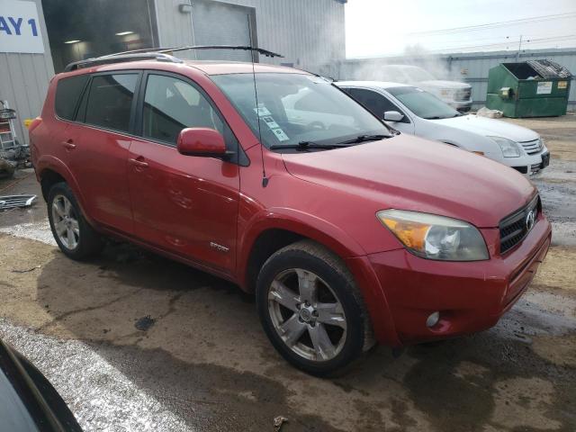 JTMBD32V975064137 - 2007 TOYOTA RAV4 SPORT RED photo 4