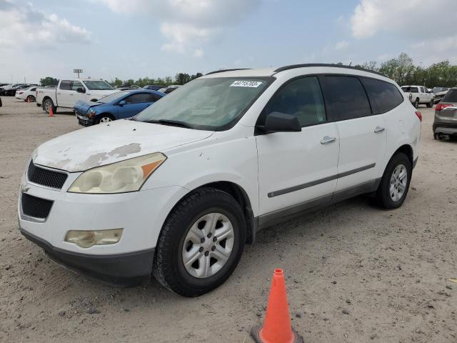 1GNER13D49S172105 - 2009 CHEVROLET TRAVERSE LS WHITE photo 1