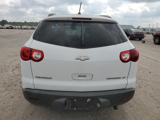 1GNER13D49S172105 - 2009 CHEVROLET TRAVERSE LS WHITE photo 6