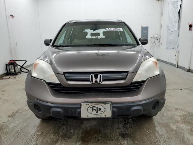 3CZRE38319G704834 - 2009 HONDA CR-V LX GRAY photo 5