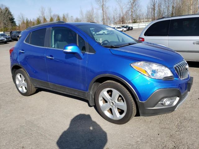 KL4CJFSB9GB562175 - 2016 BUICK ENCORE CONVENIENCE BLUE photo 4