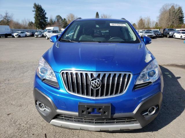 KL4CJFSB9GB562175 - 2016 BUICK ENCORE CONVENIENCE BLUE photo 5