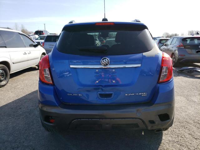 KL4CJFSB9GB562175 - 2016 BUICK ENCORE CONVENIENCE BLUE photo 6