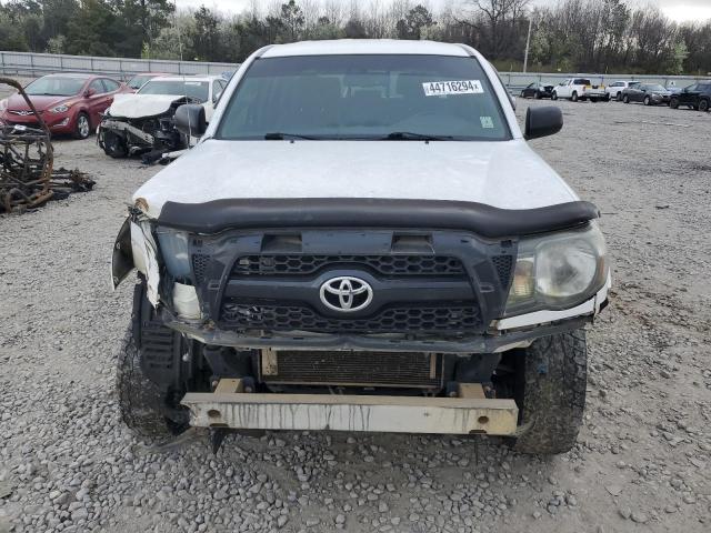 5TFLU4ENXBX011255 - 2011 TOYOTA TACOMA DOUBLE CAB WHITE photo 5