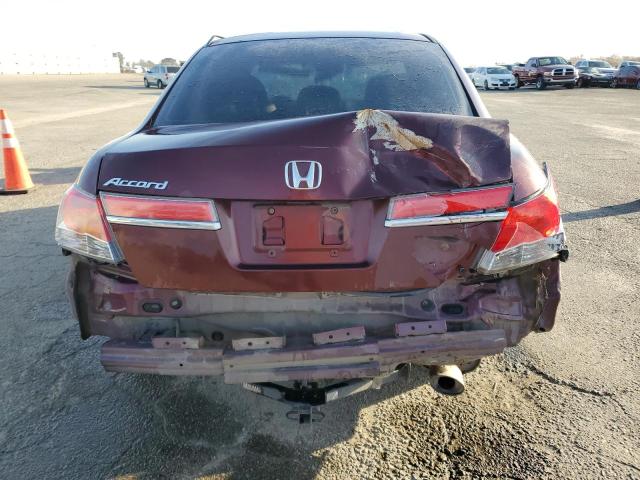 1HGCP2F48BA097395 - 2011 HONDA ACCORD LXP BURGUNDY photo 6