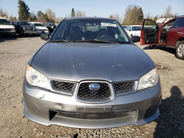 JF1GD61647H524939 - 2007 SUBARU IMPREZA 2.5I GRAY photo 5