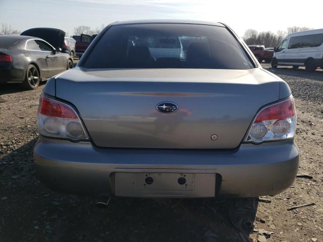 JF1GD61647H524939 - 2007 SUBARU IMPREZA 2.5I GRAY photo 6