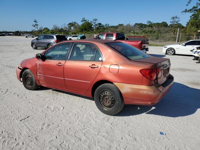 1NXBR32EX8Z956594 - 2008 TOYOTA COROLLA CE BURGUNDY photo 2