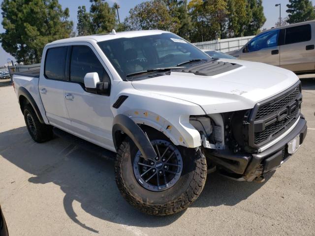 1FTFW1RG6KFC87424 - 2019 FORD F150 RAPTOR WHITE photo 4