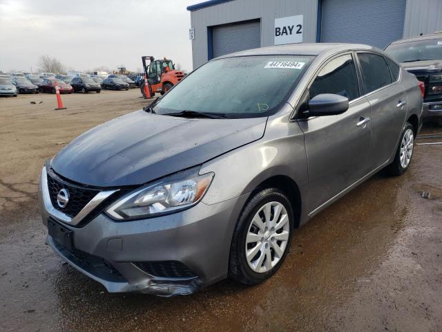 3N1AB7AP7JY293229 - 2018 NISSAN SENTRA S GRAY photo 1