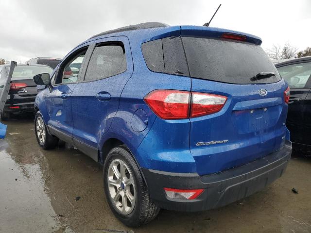 MAJ3S2GE2LC377670 - 2020 FORD ECOSPORT SE Niebieski zdjęcie 2