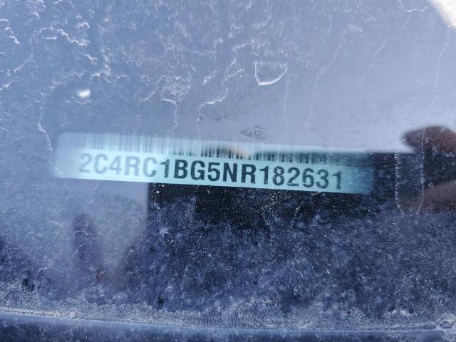 2C4RC1BG5NR182631 - 2022 CHRYSLER PACIFICA TOURING L ვერცხლისფერი ფოტო 12