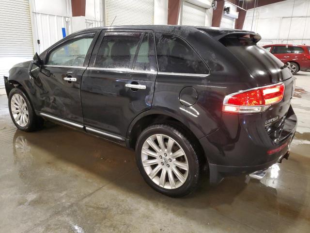 2LMDJ6JK2DBL21477 - 2013 LINCOLN MKX BLACK photo 2