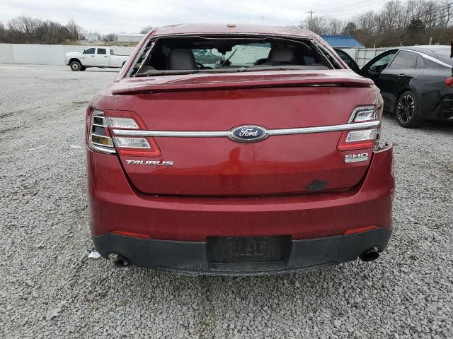 1FAHP2KT5EG113092 - 2014 FORD TAURUS SHO RED photo 6