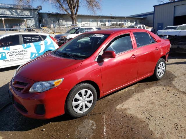 5YFBU4EE7CP057508 - 2012 TOYOTA COROLLA BASE RED photo 1