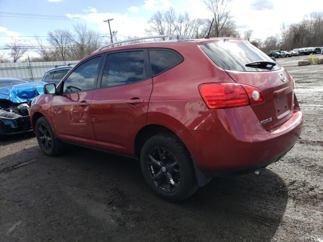 JN8AS58V39W160402 - 2009 NISSAN ROGUE S RED photo 2