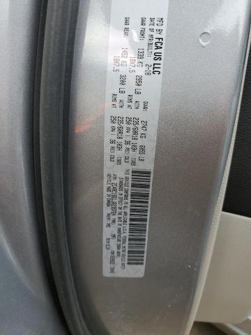 2C4RC1BG1JR235724 - 2018 CHRYSLER PACIFICA TOURING L SILVER photo 12