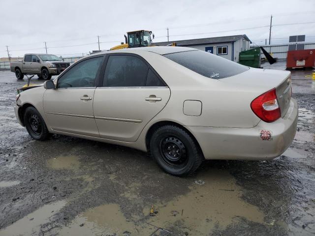 4T1BE32K84U887609 - 2004 TOYOTA CAMRY LE TAN photo 2