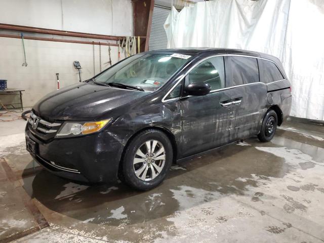 5FNRL5H67EB028195 - 2014 HONDA ODYSSEY EXL BLACK photo 1