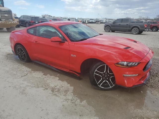 1FA6P8CF2M5124550 - 2021 FORD MUSTANG GT RED photo 4