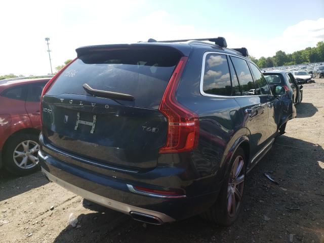 YV4A22PL3K1425507 - 2019 VOLVO XC90 T6 INSCRIPTION BLUE photo 4