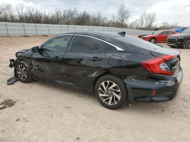 19XFC2F74JE001873 - 2018 HONDA CIVIC EX BLACK photo 2