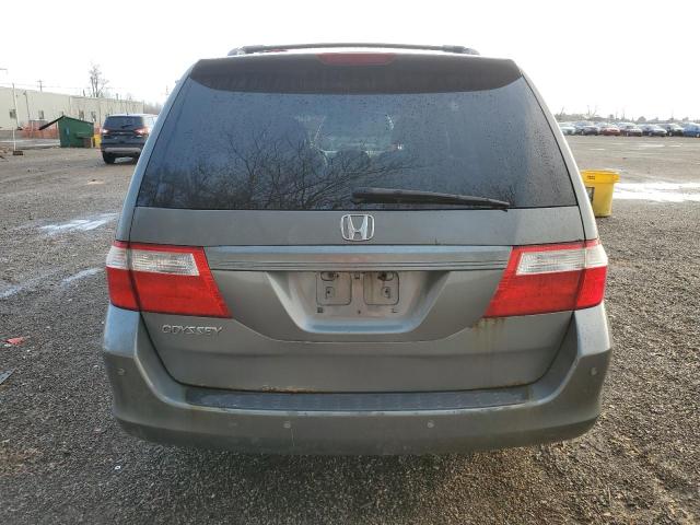 5FNRL38497B501438 - 2007 HONDA ODYSSEY EX GRAY photo 6