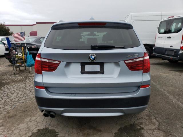 5UXWX9C5XD0A23469 - 2013 BMW X3 XDRIVE28I SILVER photo 6