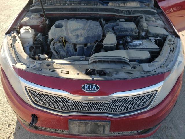 KNAGM4A77B5173247 - 2011 KIA OPTIMA LX RED photo 11