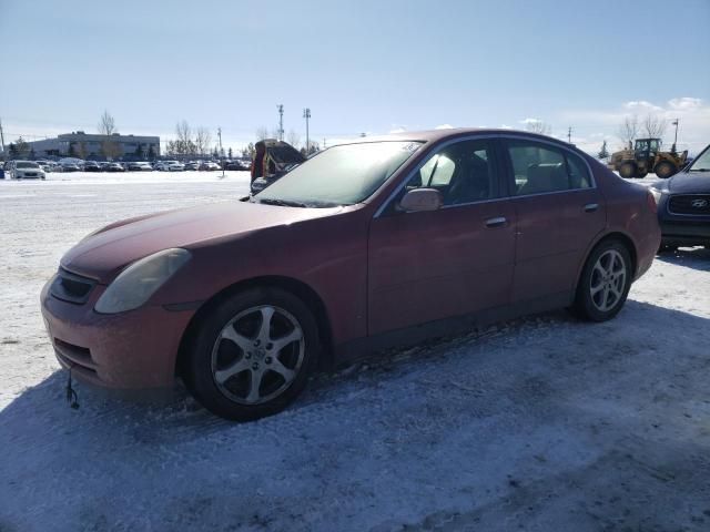 JNKCV51E53M333666 - 2003 INFINITI G35 RED photo 1