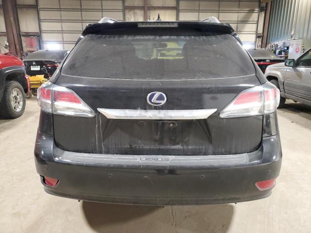 2T2BC1BA5FC004020 - 2015 LEXUS RX 450H BLACK photo 6