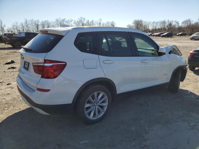 5UXWX9C56G0D84945 - 2016 BMW X3 XDRIVE28I WHITE photo 3