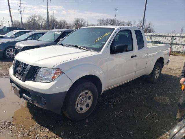 1N6BD0CT0JN704283 - 2018 NISSAN FRONTIER S WHITE photo 1