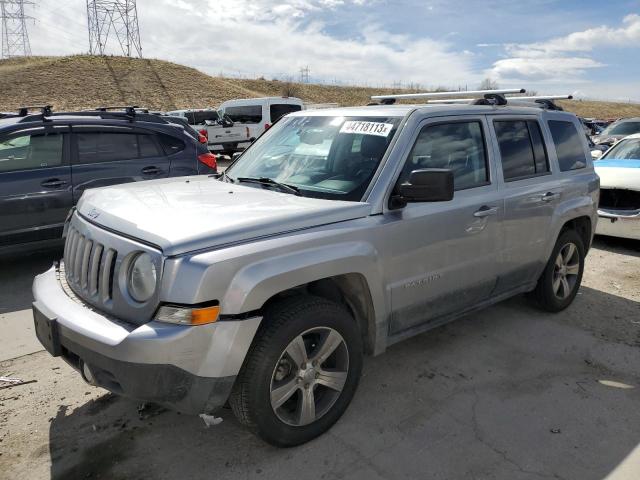 1C4NJRFB6HD206430 - 2017 JEEP PATRIOT LATITUDE SILVER photo 1