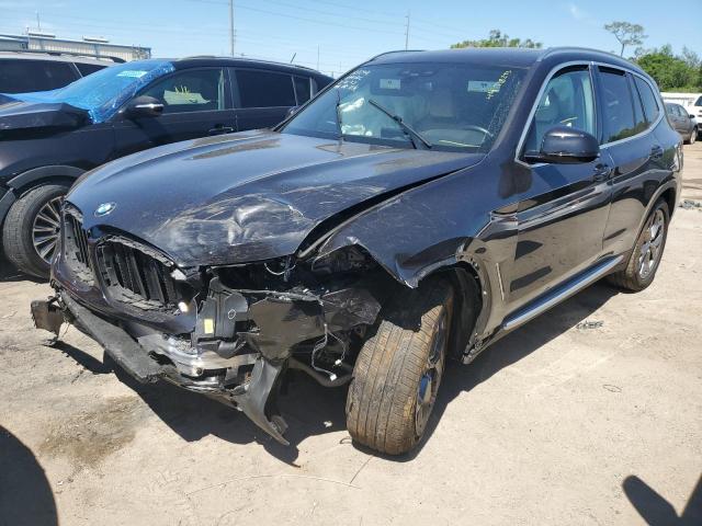 5UXTY3C01L9D67915 - 2020 BMW X3 SDRIVE30I BLACK photo 1