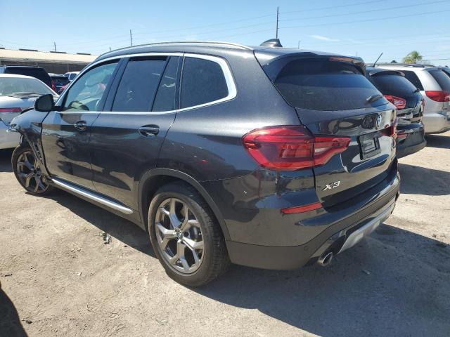 5UXTY3C01L9D67915 - 2020 BMW X3 SDRIVE30I BLACK photo 2