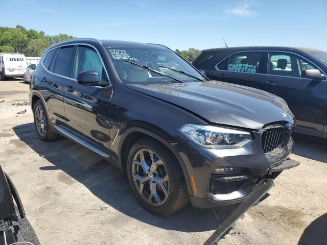 5UXTY3C01L9D67915 - 2020 BMW X3 SDRIVE30I BLACK photo 4