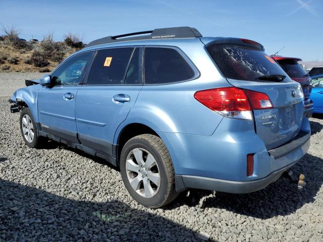 4S4BRBCC6C3235632 - 2012 SUBARU OUTBACK 2.5I PREMIUM BLUE photo 2