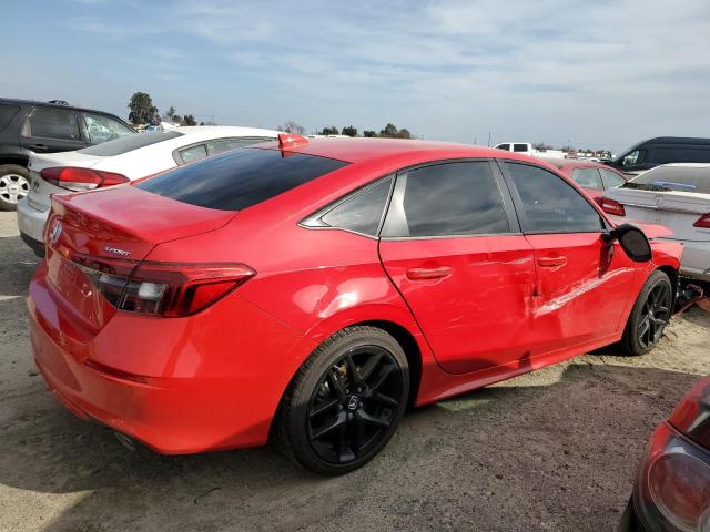 2HGFE2F58NH535320 - 2022 HONDA CIVIC SPORT 红色 照片 3